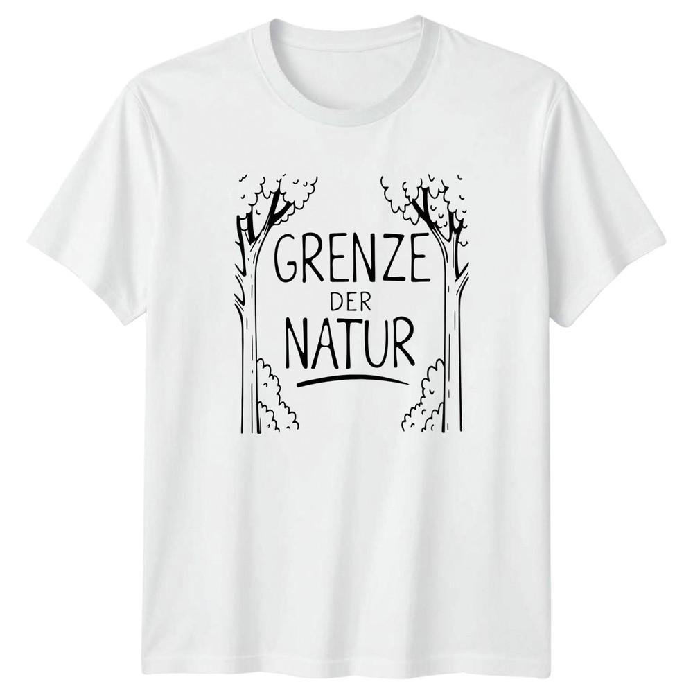 Grenze Der Natur TShirt Forest Nature Birthday Gift For Him And Her S