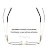 Metal Frame Reading Glasses Ultra-Light Elderly Glasses Classic Presbyopia Glasses  for Women & Men