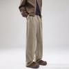 Autumn New Trendy Brand Wide-leg Suit Trousers Loose Straight Black Trousers Wide-leg Trousers Men's Trend Versatile