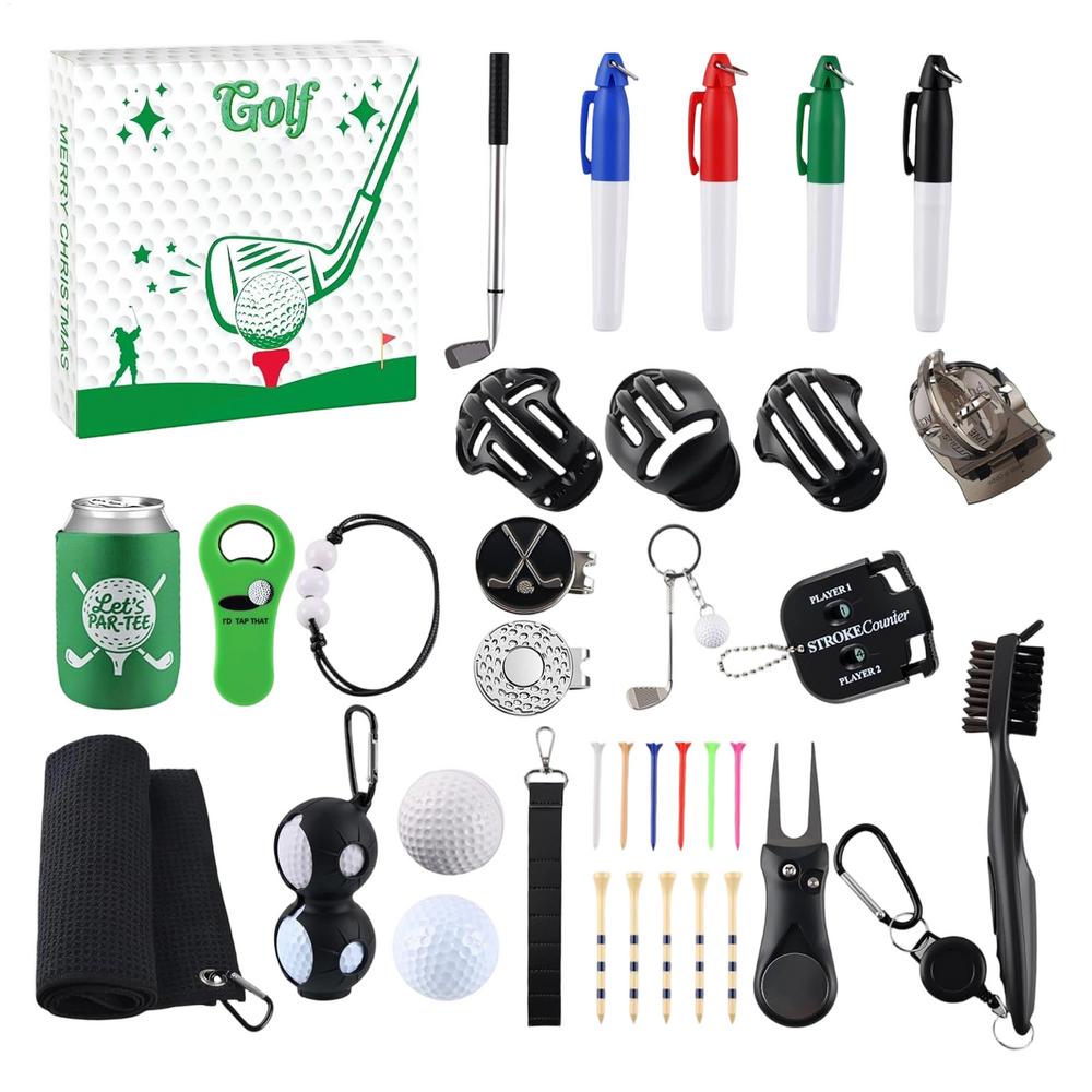 

2025 Golf Advent Calendars 24 Day Golfing Accessories Christmas Countdown 2025 Golf Advent For Beginners Enthusiasts Father Son as detail shows