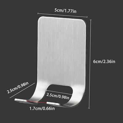 1Pc Razor Holder 304 Stainless Steel Men Shaving Shaver Razor Stand Shelf Shaving Razor Storage Rack Bathroom Hook Organizer