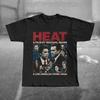 Heat 1995 Movie T-Shirt Men Women Retro Pacino & De Niro Crime Film Graphic Cotton Short Sleeve