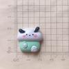 10 Pcs Kawai Bright Surface Cartoon Animal House Series Resin Flat Back Scrapbook Figurine Diy Bow Decor Accessories Crafts A17