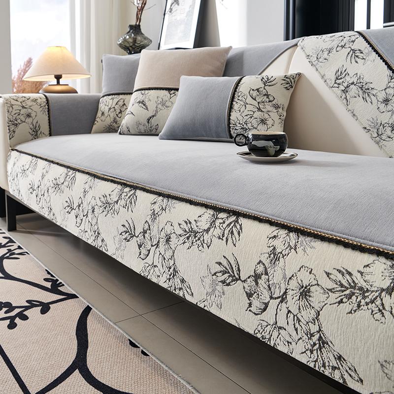 

Чехол для дивана в гостиную, чехол для дивана, защитный чехол, универсальное полотенце для домашних животных, детский, коврик, нескользящий, рождественский 90x90cm