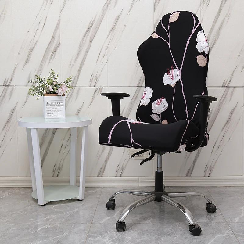 

Gaming Chair Covers with Back Elastic Office Seat Covers for Computer Wed Hotel Chair Cover Slipcover Armchair Protector Cover