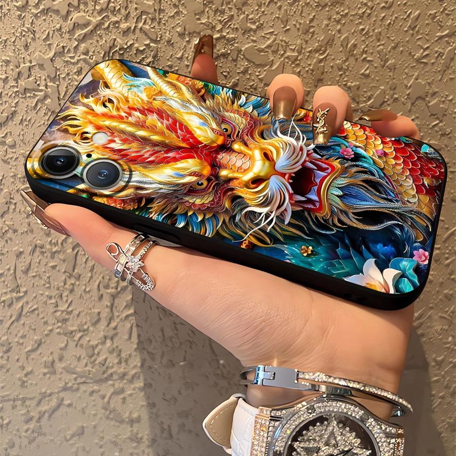 Funda Phone Cover Case for Apple iPhone 17 Pro Max 12 11 16 13 15 Pro 7 8 XR XS MAX Air 14 Cool Dragon