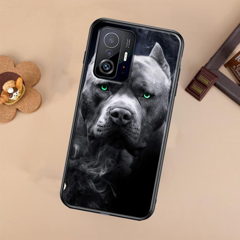 Pitbull Dog Case For Xiaomi 13 14 Ultra 11T 12T 13T 14T Pro POCO X7 Pro X3 X5 X6 F3 F5 F6 M6 Pro Cover