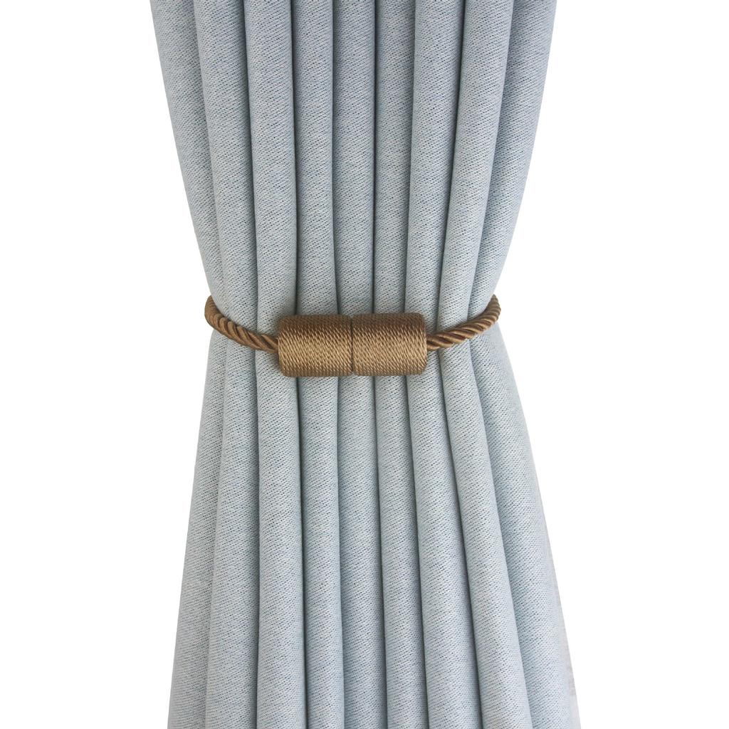 2 Pezzi Moderni Fermatende Magnetici, Eleganti e Forti Fermatende per Tende