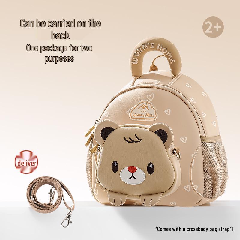 Children's Cute Cartoon Backpack for Kindergarten, Ages 3-6