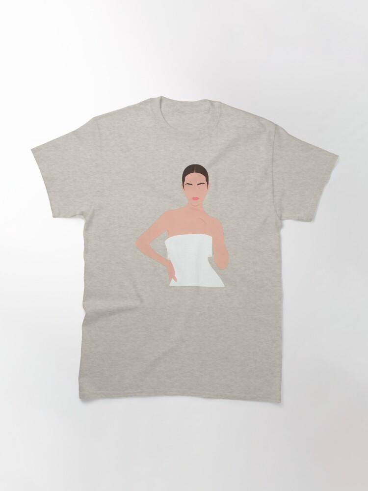 Selena Gomez Lineless Illustration Classic T-Shirt