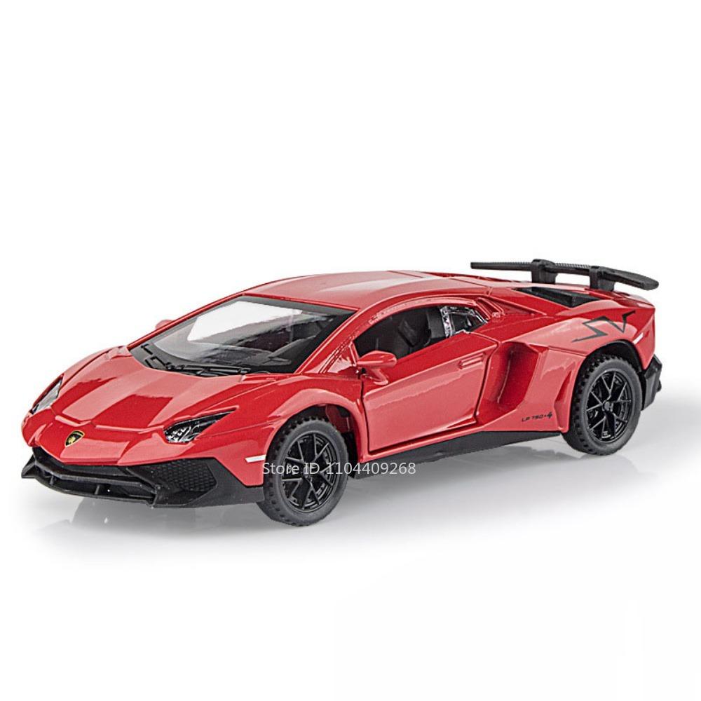 1:32 Lambor Lp750 Divo Police Car Model Toy Alloy Diecast Simulation Doors Opened Sound Light Sport Cars Models For Boys Gifts