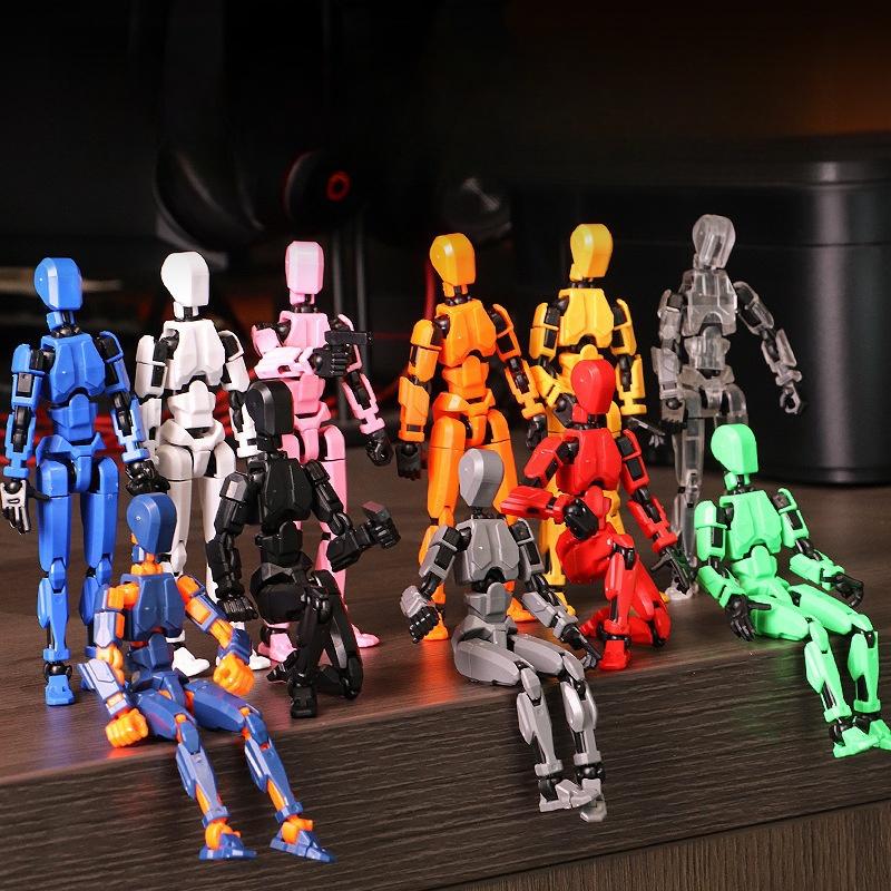 Diy Self Assembling Multi-Jointed Movable Shapeshift Robot 3.0 3D Printed Mannequin Dummy 13 Action Figures Toys