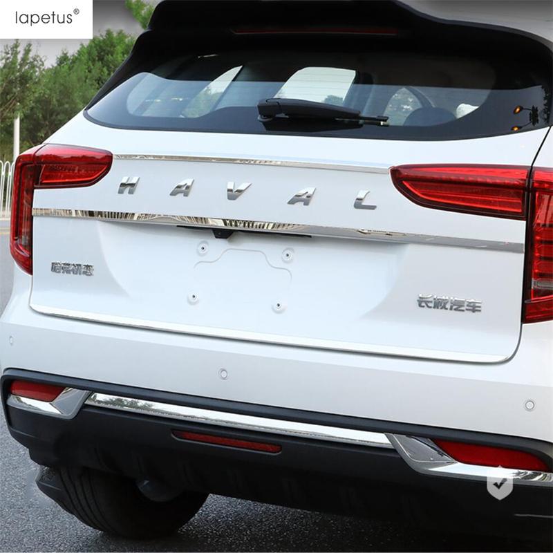 High-position Brake Light light Strip Rear Door Trunk Tailgate Trim Cover For Haval Jolion  - 2024 Stainless Accessories