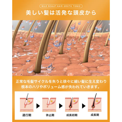 NILE Hair Growth Agent for Women Scalp Hair Tonic Quasi-drug