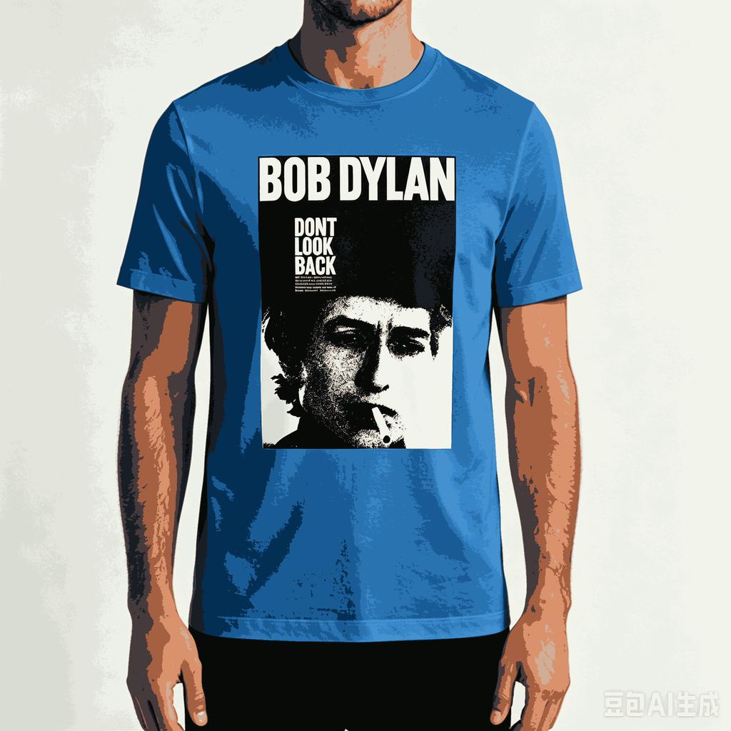 Bob Dylan T-shirt Regalo per Fan Unisex Unisex Harajuku Oversize Unisex Manica Corta Streetwear Alta Qualità Coppie Classica Morbida T-shirt