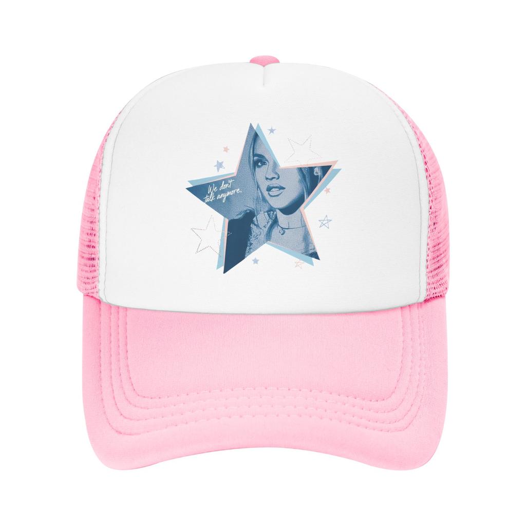 We Dont Talk Anymore Freya Skye Mesh Baseball Caps Adult Sport Sun Caps  Hats Adjustable Summer Trucker Hats