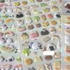 Kawaii Cartoon Animal Scrapbook Sticker Cute Animal Journaling Sticker DIY Decor Stationery Luggage Sticker Student Supplies