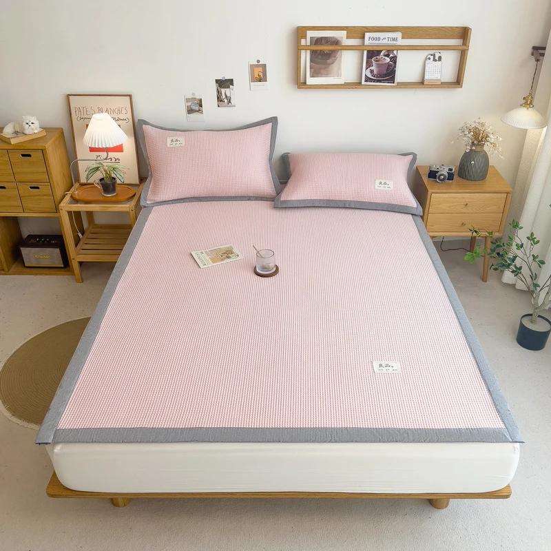 Chladivá matrace Hladká klimatizace Domácí přikrývka 2ks/3ks Lehký polštář Chladivý pocit Vlákno Šetrné k pokožce Prodyšné