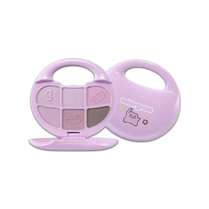 

Colorgram Pocket Ring Eye Palette Korean Limited Character Edition 05 Sleepy Mauve