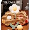 Comfortable Desk  Sleep Pillow Plush Flower Throw Pliiow for Office Workers and Students,Supportive Cushion