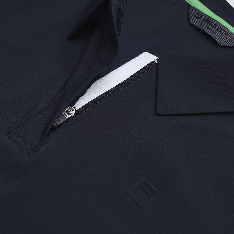 FILA Golf Series Cool Touch Solid Color Polo Shirt Women tops A11W635122FDB