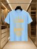 2026 New Arrival 100 Cotton Tshirt Gold Crown Beard Live Like A King Letter Print Vintage Luxury Crew Neck Unisex Casual Short Sl