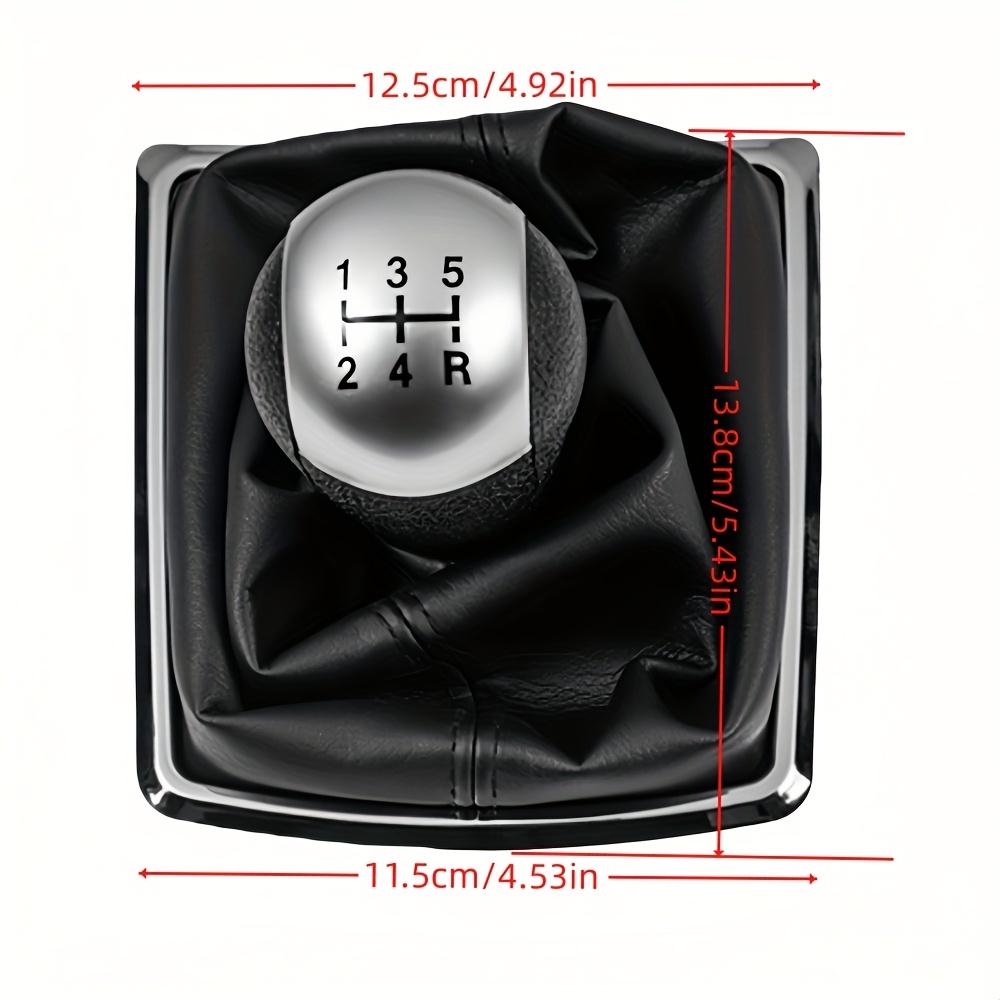 1ks 5rychlostní nebo 6rychlostní hlavice řadicí páky auta rukojeť PU kůže kryt pouzdro pro Ford Focus MK2 2005 2006 2007 2008