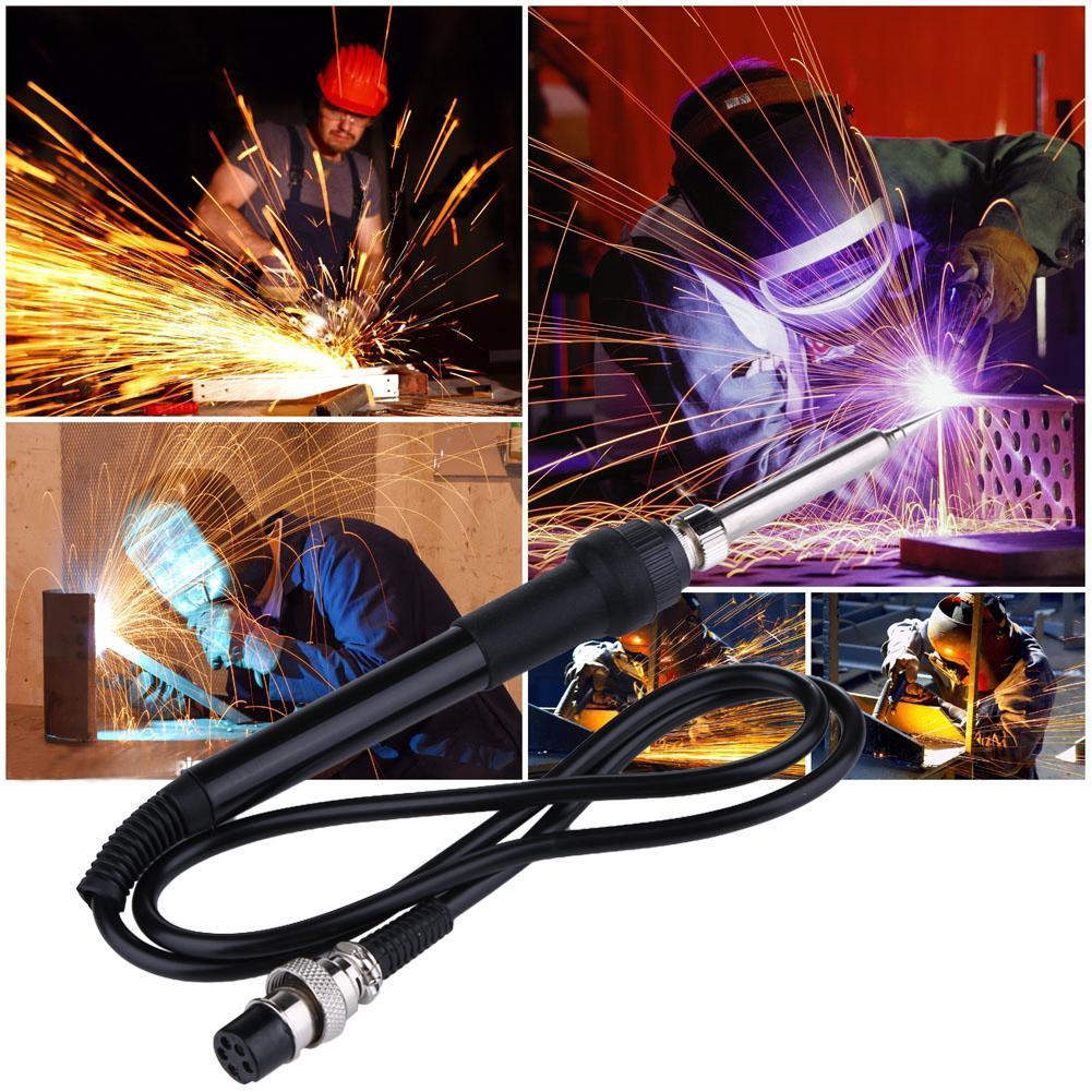 

936 Soldering Iron Handle 50W 24V Universal Electric Soldering Station Iron Handle 5 Holes Interface Welding Tools China Mainland