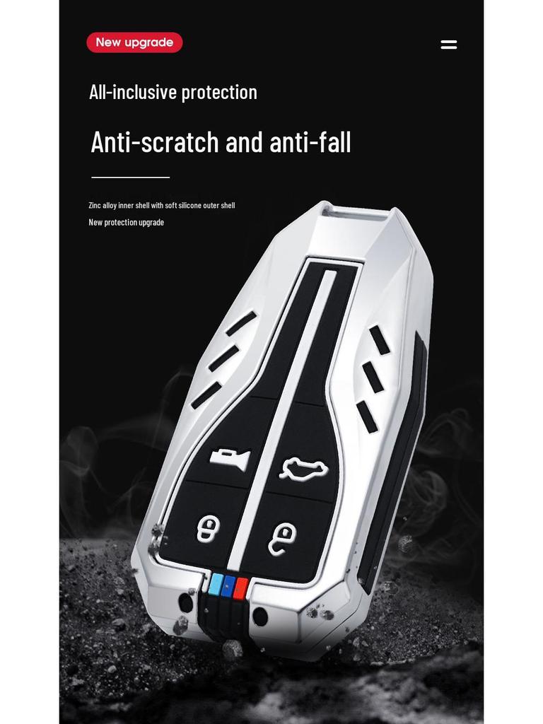 Premium Key Shell for Hongqi HS5/HS7/H9/H5 - Car Key Holder with Buckle