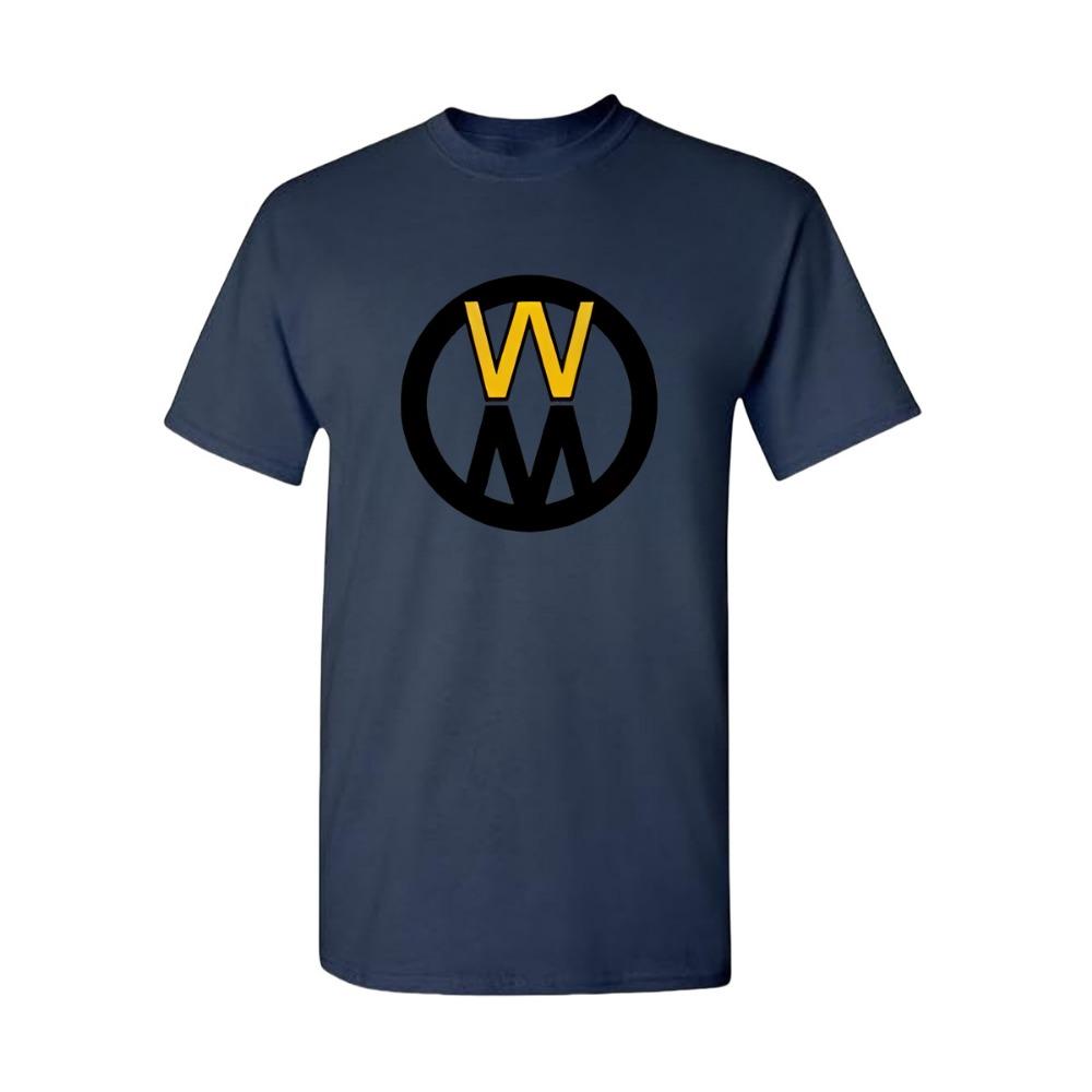 

Летняя мужская футболка с коротким рукавом и круглым воротником из высокоэластичного полиэстера, быстросохнущая, удобная и дышащая одежда XXL