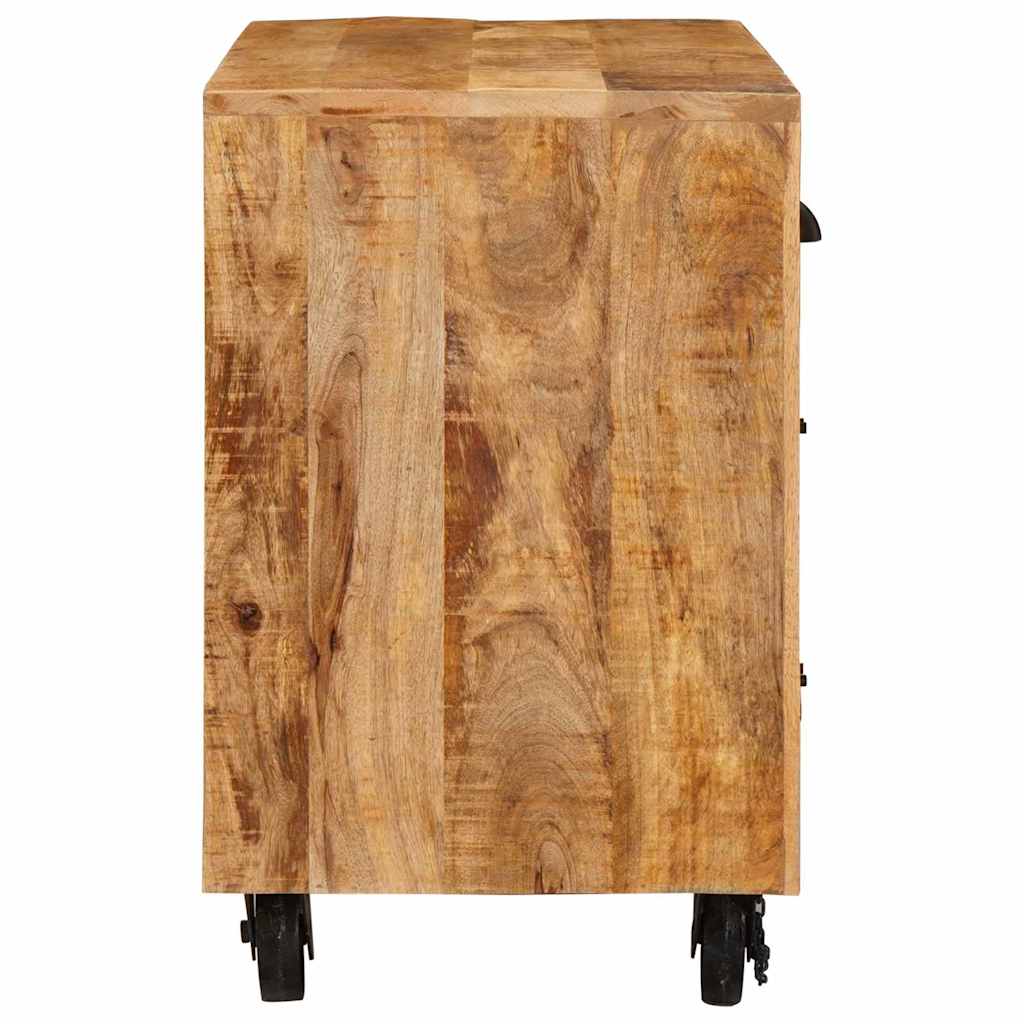 Sideboard Brown 70 X 38 X 63 Cm Solid Mango Wood