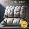 1PC Luxury 5-Star Hotel Quality Pillow, 48*74 Cm- Deep Sleep Neck Support, Non-Collapse High Pillow Core for All Seasons