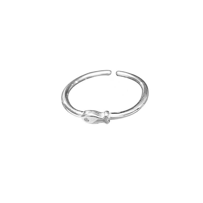 Female Niche Fashion Simple Small Fish Ring