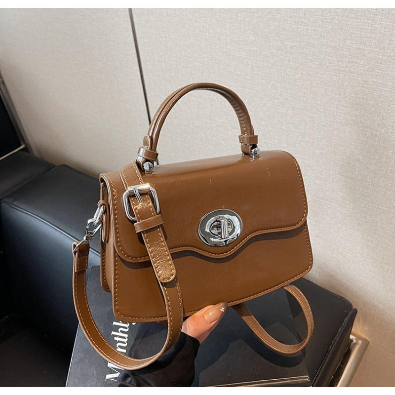 Retro fashion small square bag women's autumn and winter new high-end niche versatile shoulder messenger bag