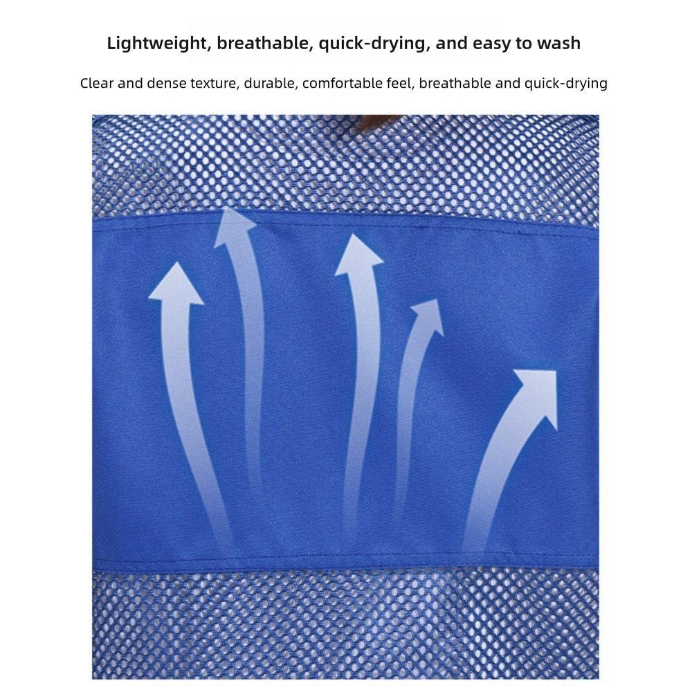 Ärmlös V-ringad Väst Genomskinlig Nätväst Herr Dam Säkerhetsväst Utomhusaktiviteter