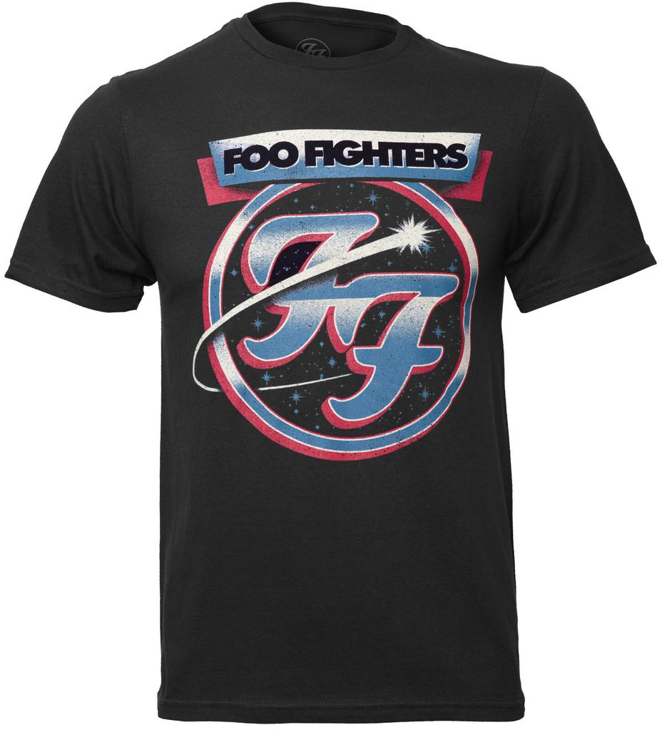 Camiseta Foo Fighters Cometa Logotipo Banda de Rock Dave Grohl Nueva Oficial