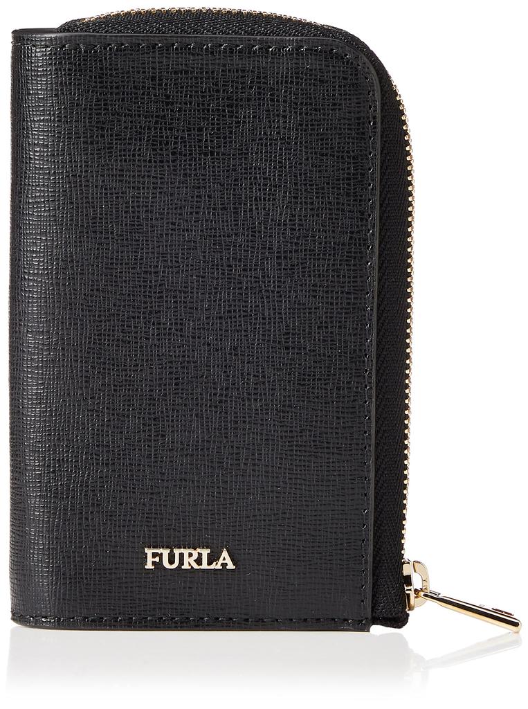 Furla BABYLON L KEYCASE ZIP AROUND NERO Women's Keychain, (1007-O6000)
