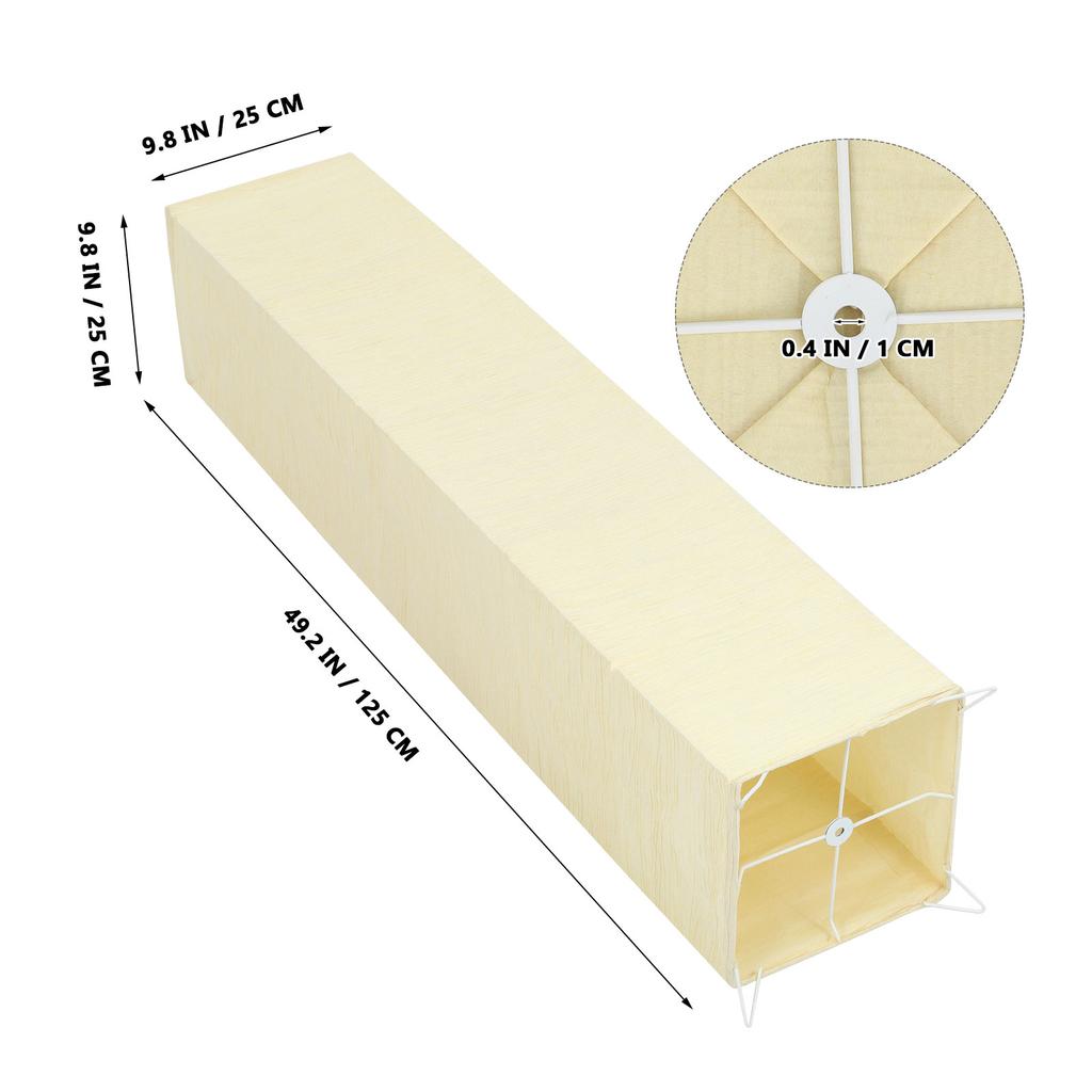Paper Floor Lamp Shade Replacement Japanese Inspired Foldable Lightweight Lampshade for Floor Lamps Creates Cozy Atmosphere
