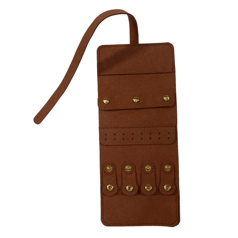 Travel Jewelry Box Portable Foldable Jewelry Box Roll For Jewelry Bracelet Ring Necklaces Earring Storage Bag For Travel Bags