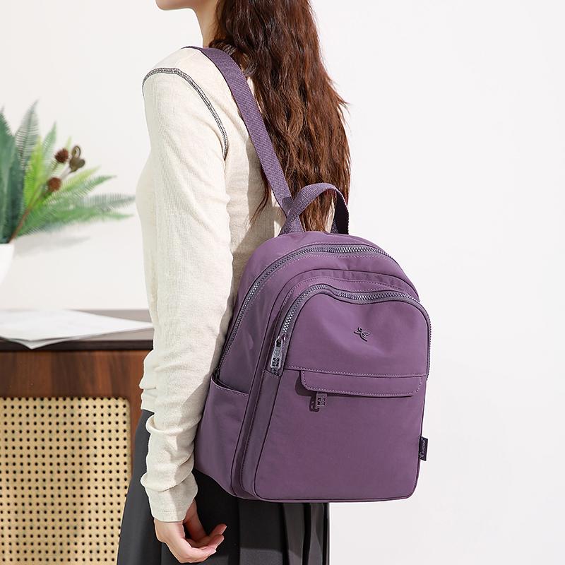 Lightweight Dual Shoulder Bag Large Capacity Student Backpack Commuting Chest Bag Travel Female Travel Backpack