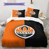 Shakhtar Pattern Bedding Set Quilt Cover Pillowcase Home Decor Gift (1 * duvet cover + 2 * pillowcase, without core)