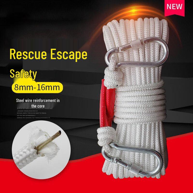 HengTravler Steel Wire Core Nylon Safety & Rescue Rope