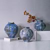 Ceramic Vase Retro Handcrafted Chinese Porcelain Flower Vase Flower Arrangement Accessories Home Decoration Accessories