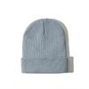 Custom Logo Unisex High Quality Plain Blank Dyed Solid Color Winter Hat Acrylic Knitted Cuffed Beanie