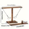Ring Toss Games for Adults, Yard Games, Patio Decor, Outdoor Indoor Games, Wooden Hook and Ring Game for Bars, Home, Party,