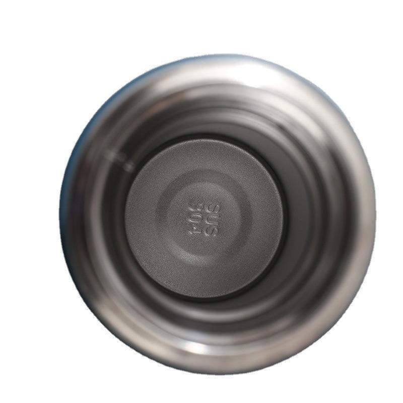 Vakuumkolv i 304 rostfritt stål med ett multifunktionshandtag utomhuskopp med stor kapacitet Business Gift Cup.