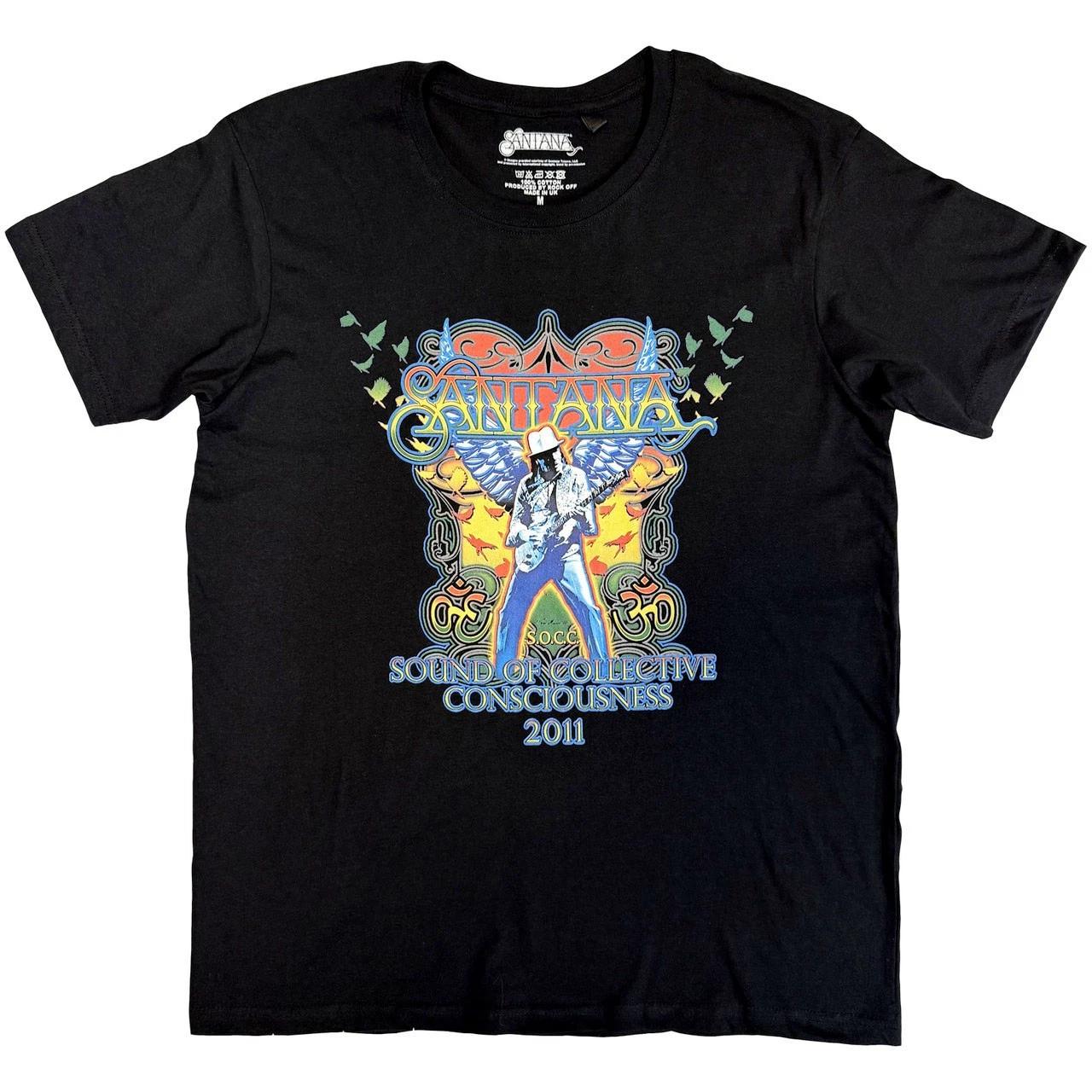 Santana - Collective Consciousness Tour 11 - Black t-shirt S