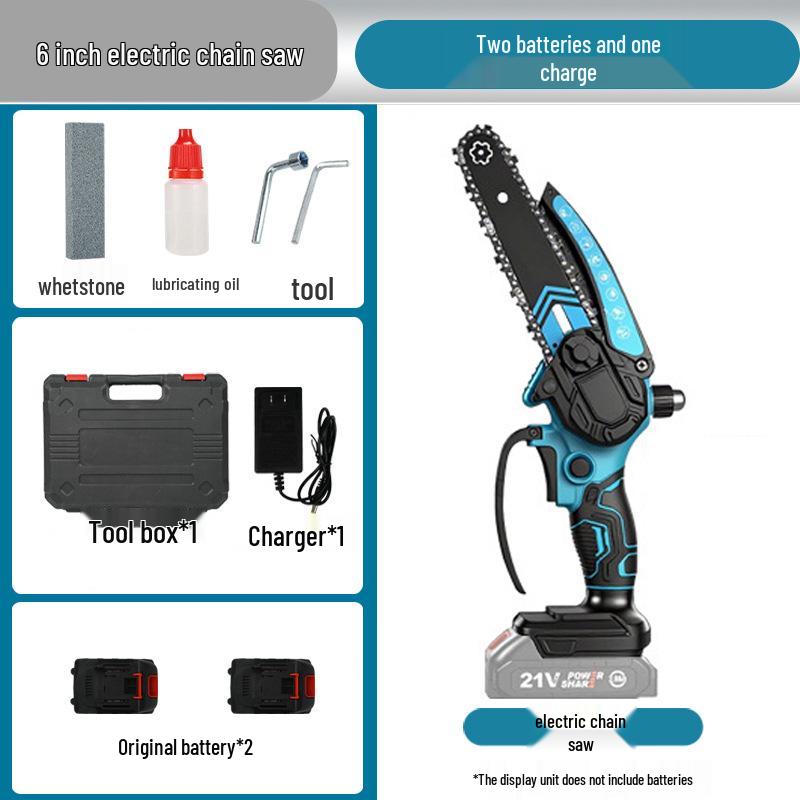 Rechargeable Telescopic Electric Pruning Chainsaw and Handheld Garden Shears
