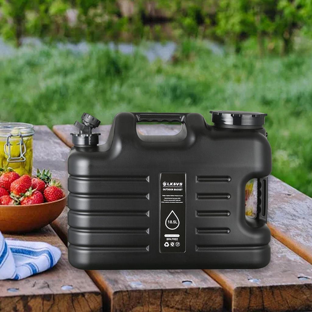Naisicatar 5 Liter Wasserflasche Aus PET – Große Trinkflasche Für Camping, Wandern & Outdoor