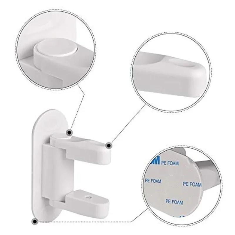 Door Lever Lock Universal Child Baby Safety Locks Handle Child Baby Punch-free Multifunction Hidden Button Buckle Safety Lock